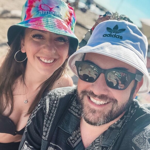 Laurent Ournac et sa femme Ludivine sur Instagram.