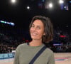 Alessandra Sublet au match de NBA Game Paris 2020 entre les Bucks de Milwaukee et les Charlotte Hornet à l'AccorHotels Arena à Paris le 24 janvier 2020. © Veeren / Bestimage 