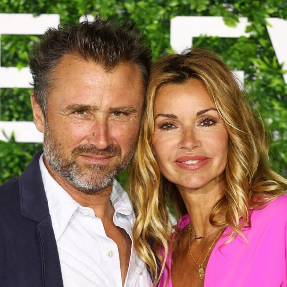 Alexandre Brasseur et Ingrid Chauvin - Photocall de la série "Demain nous appartient" lors du 60e Festival de Télévision de Monte-Carlo au Grimaldi Forum à Monaco, le 19 juin 2021.