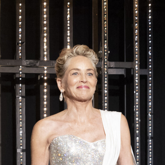 Sharon Stone - Cérémonie de clôture du 74ème Festival International du Film de Cannes, le 17 juillet 2021. © Borde-Jacovides-Moreau/Bestimage 