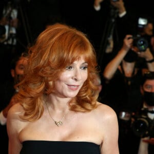 Mylène Farmer - Montée des marches du film " Flag Day" lors du 74ème Festival International du Film de Cannes. Le 10 juillet 2021. © Borde-Jacovides-Moreau / Bestimage