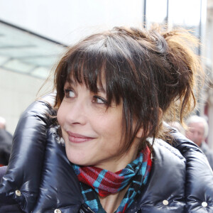 Exclusif - Sophie Marceau en promotion pour son nouveau film "Mme Mills" à Paris. Le 5 mars 2018.