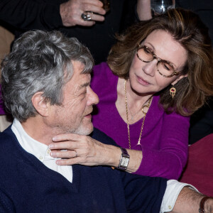 Jean-Louis Borloo et sa femme Béatrice Schönberg - Soirée en l'honneur de Nathalie Baye, organisée par Louis Michel Colla, à La Chope des Puces, restaurant mythique de Marcel Campion à Saint-Ouen. Le 30 avril 2018 © Cyril Moreau / Bestimage 
