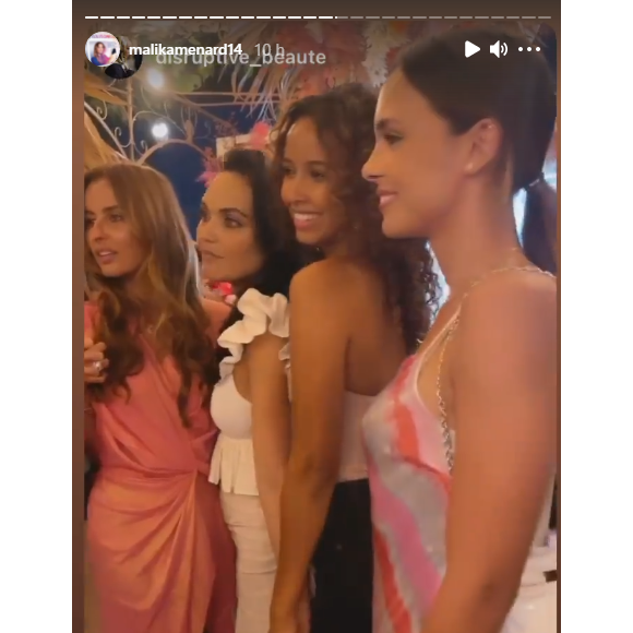 Malika Menard fête son anniversaire à Paris avec ses amies Miss France - Instagram