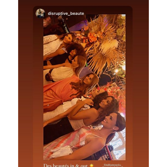 Malika Menard fête son anniversaire à Paris avec ses amies Miss France - Instagram