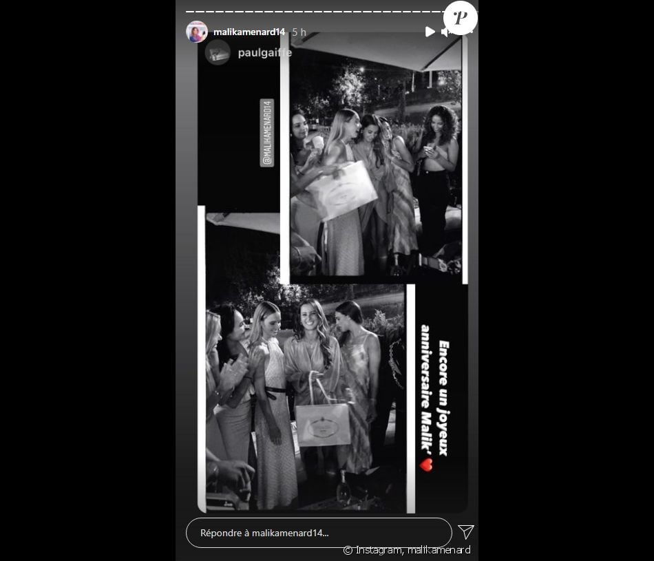 Malika Menard fête son anniversaire à Paris avec ses amies Miss France - Instagram