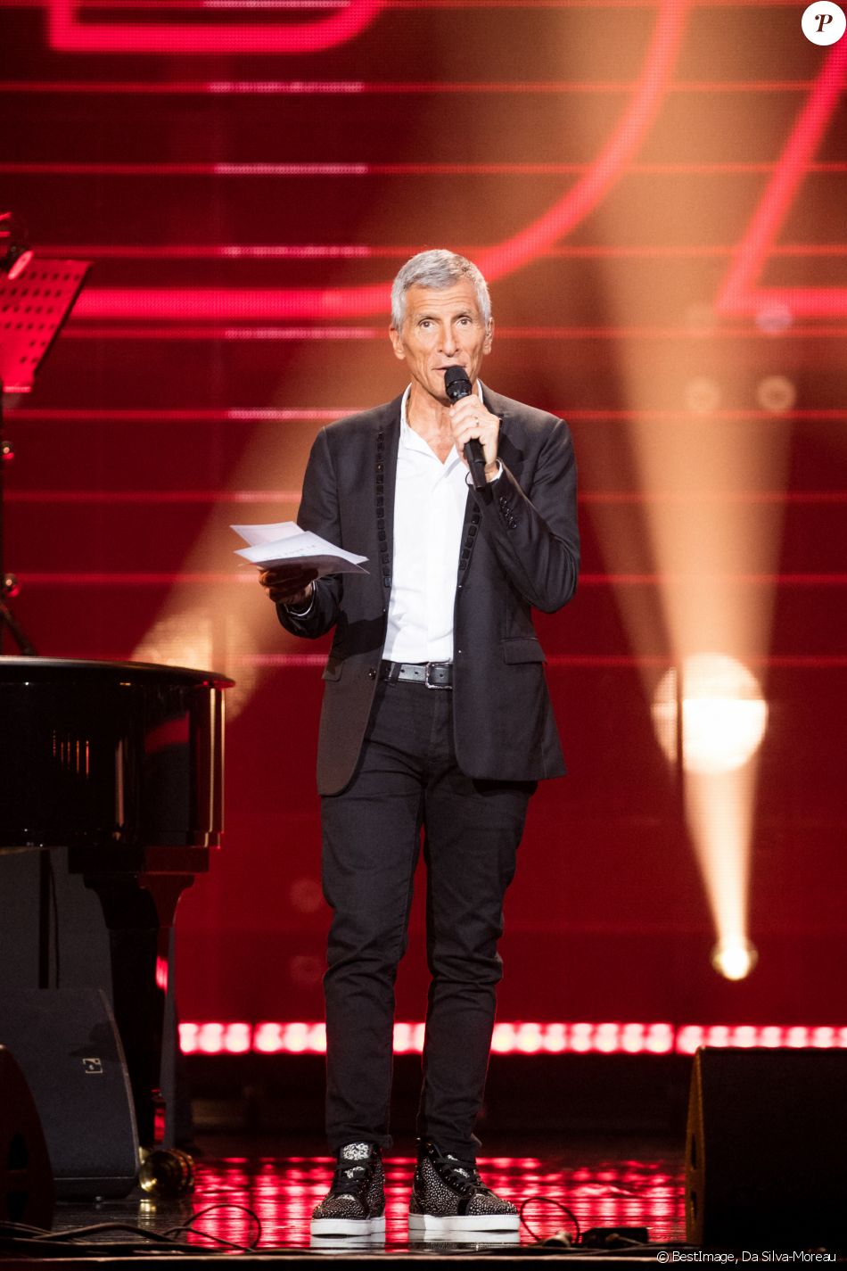 Exclusif - Nagui - Concert "Unis pour le Liban" à l'Olympia à Paris. © Da Silva-Moreau / Bestimage