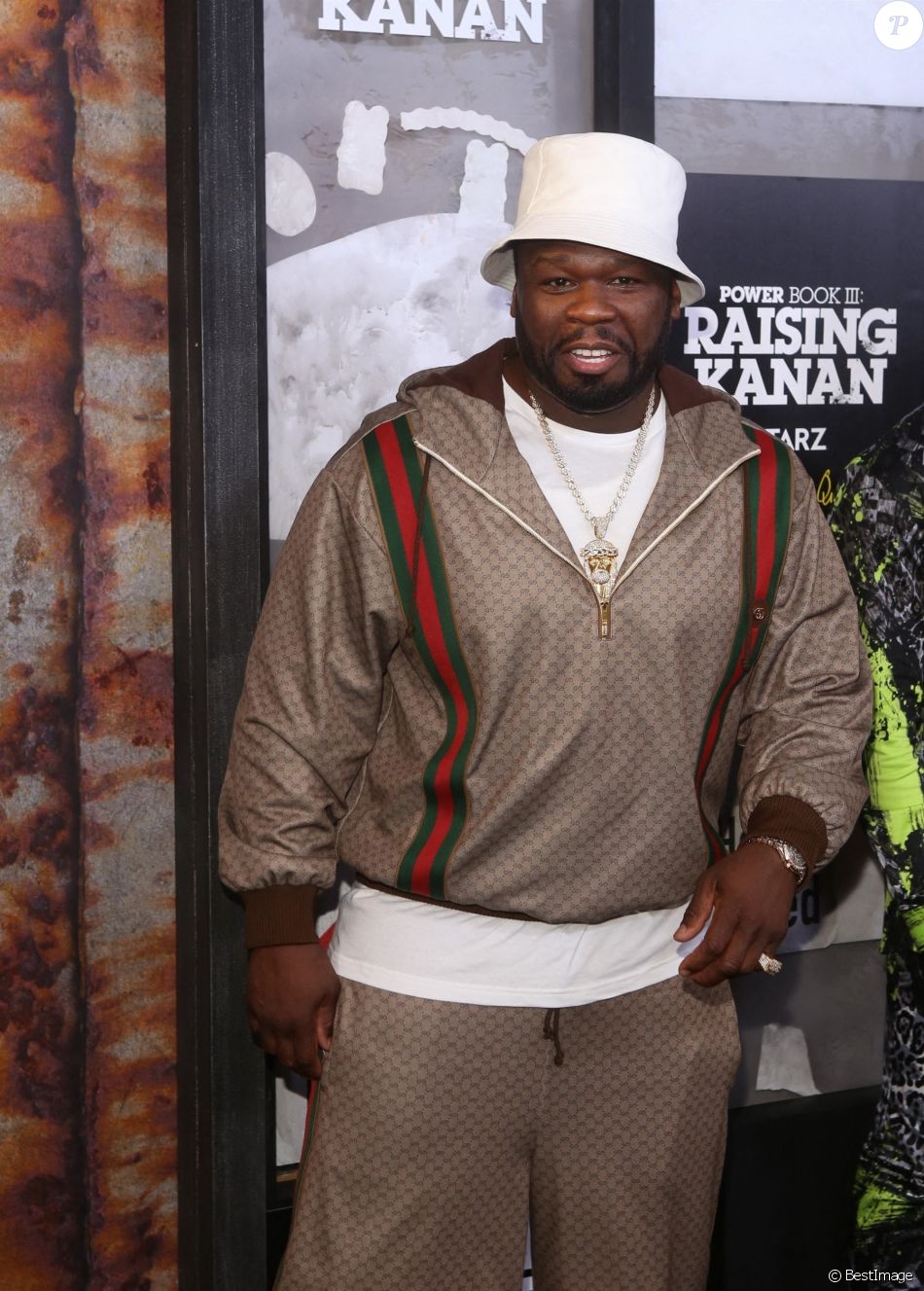 Curtis (50 Cent) Jackson - Les célébrités à la première de Power Book III: Raising Kanan au Hammerstein Ballroom à New York, le 15 juillet 2021 Celebrities attend 'Power Book III: Raising Kanan' global premiere event and screening at Hammerstein Ballroom in New York City. 15th july 2021