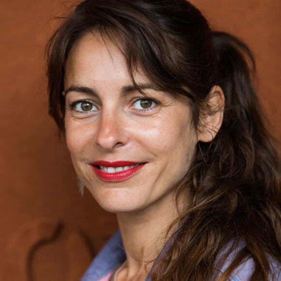 Audrey Dana - People au village des Internationaux de France de Tennis de Roland Garros à Paris. Le 5 juin 2018. © Dominique Jacovides-Cyril Moreau / Bestimage