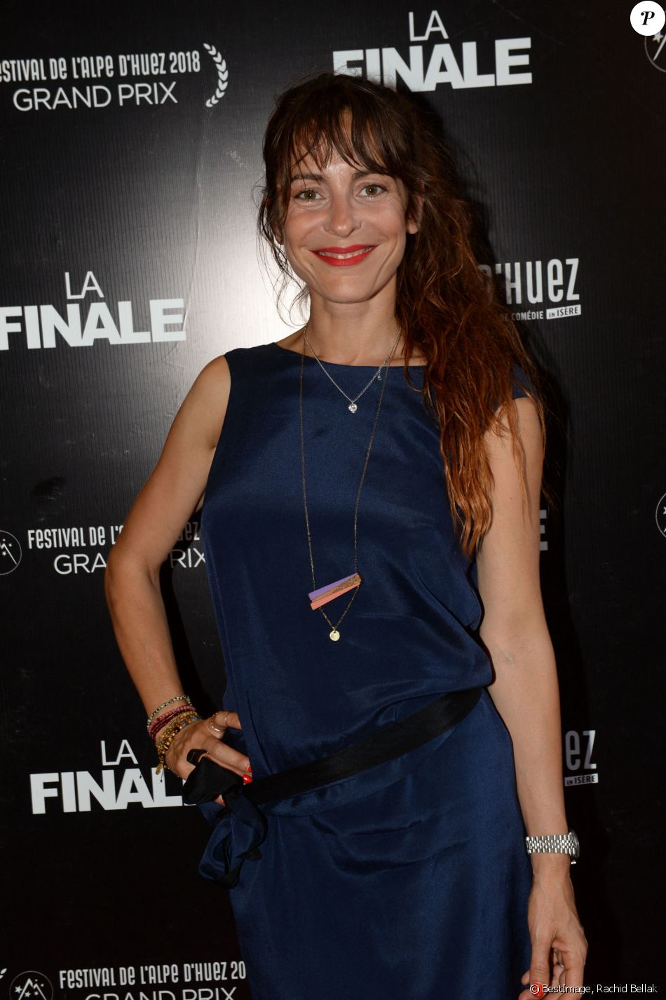 Exclusif - Audrey Dana - Avant-première du film "La Finale" au cinéma Le Colisée à Marrakech, le 22 juin 2018. © Rachid Bellak/Bestimage