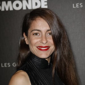 Audrey Dana - Photocall - 12ème cérémonie des Globes de Cristal au Lido à Paris, le 12 février 2018. © Rachid Bellak / Pool / Bestimage


