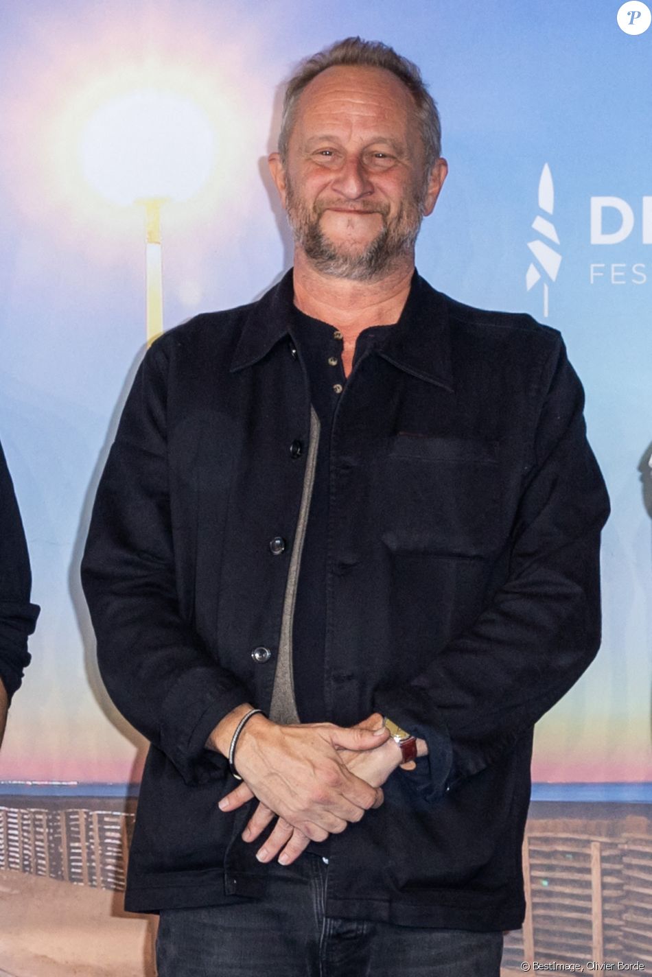 Benoît Poelvoorde au photocall de "Comment je suis devenu un super-héros" lors du Festival du Cinéma Américain de Deauville. © Olivier Borde/Bestimage