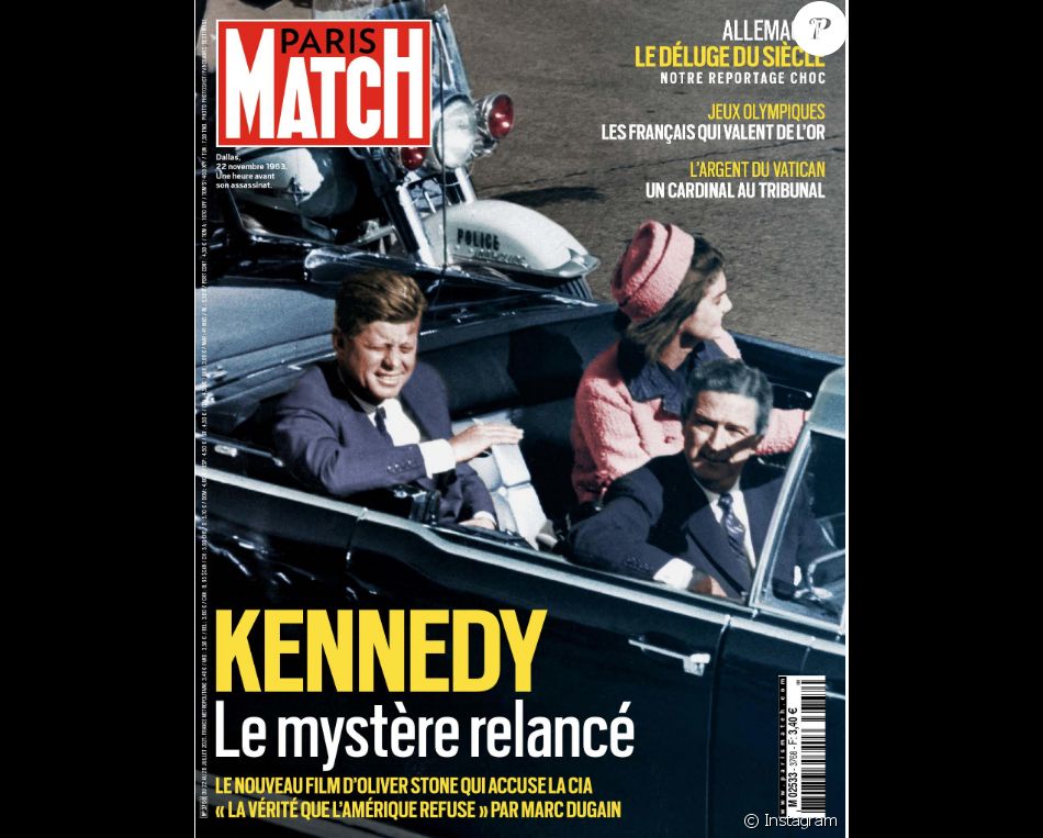 Couverture de Paris Match du 22 juillet 2021.