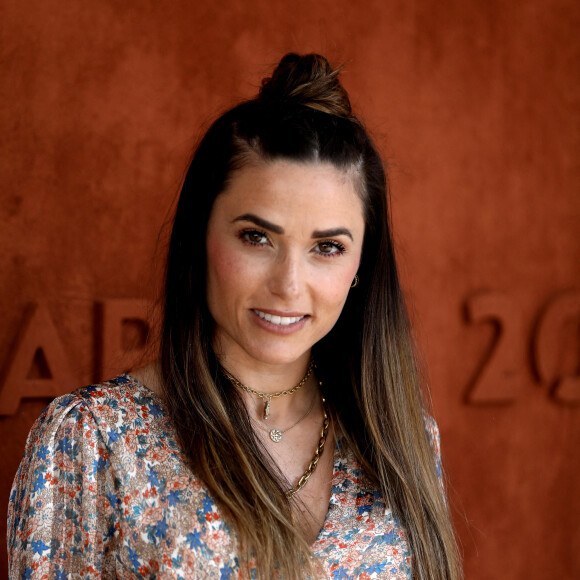 Roland Garros 2021 : Capucine Anav au village lors des internationaux de France de tennis le 2 juin 2021. © Dominique Jacovides / Bestimage