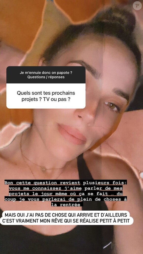 Capucine Anav répond aux interrogations de ses abonnés sur Instagram.