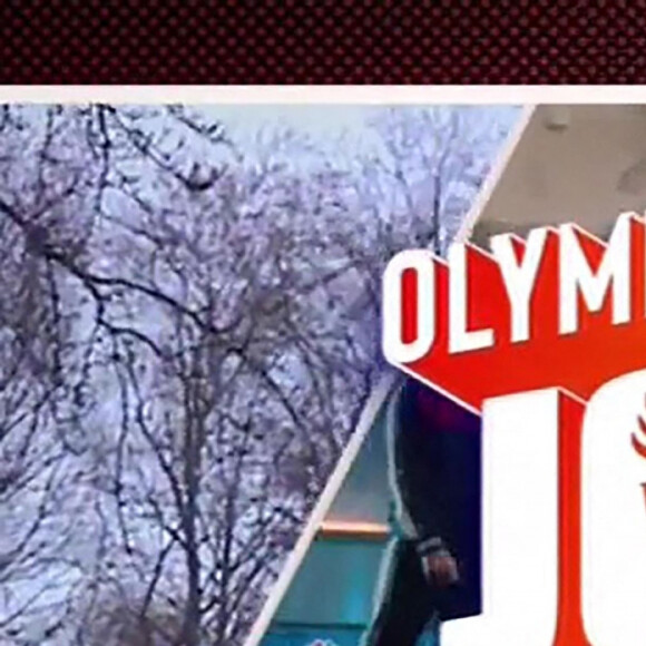 Images de l'émission "Olympic Dreams Jonas Brothers" dans laquelle Nick a fait une chute en BMW et s'est cassé une côte.