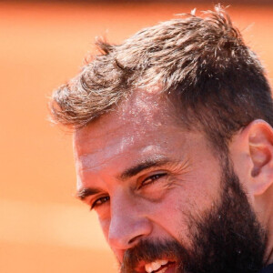 Benoît Paire en double lors des internationaux de tennis Open ATP 250 Emilia Romagna 2021 à Parme, Italie, le 27 mai 2021.