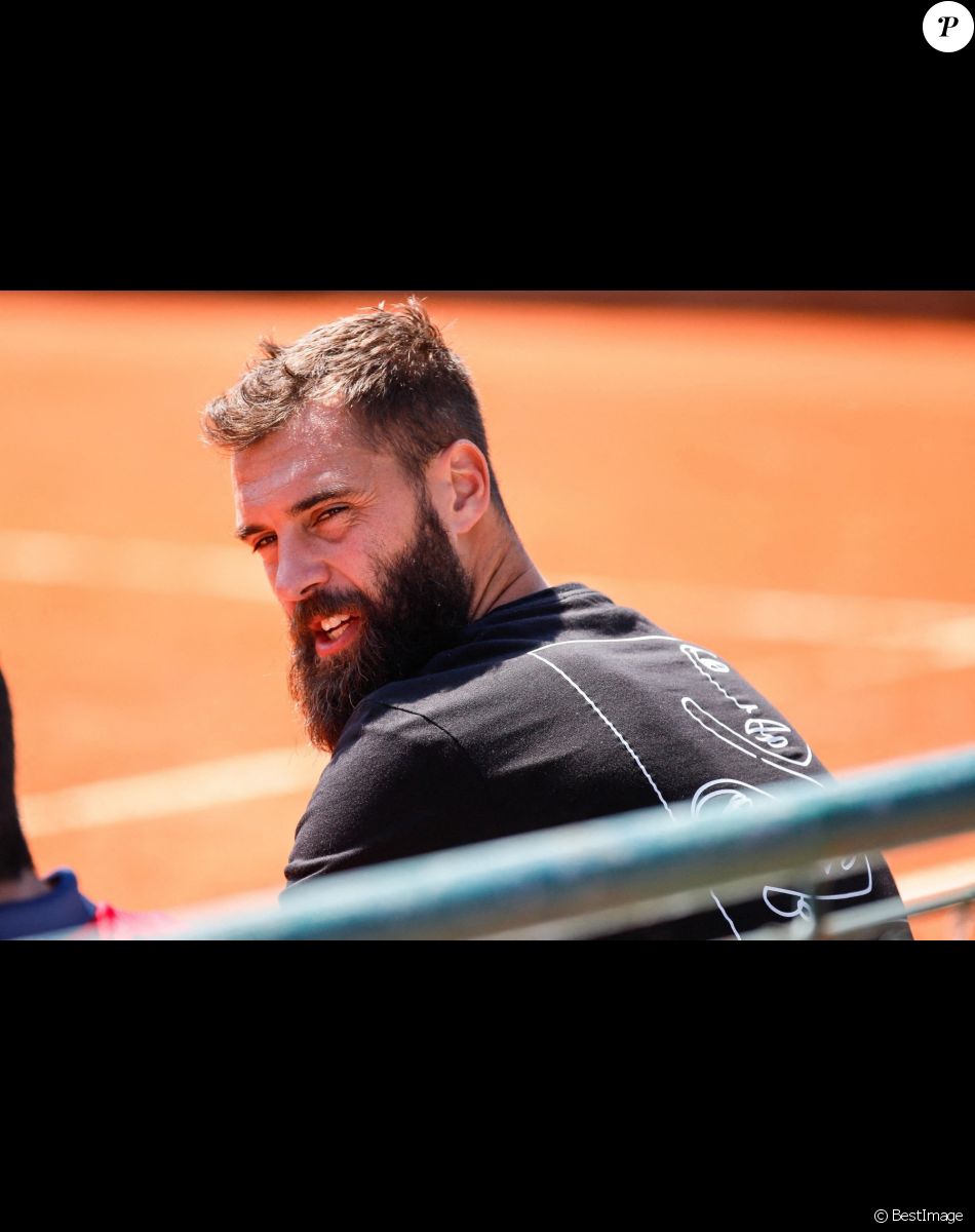 Benoît Paire en double lors des internationaux de tennis Open ATP 250 Emilia Romagna 2021 à Parme, Italie, le 27 mai 2021.