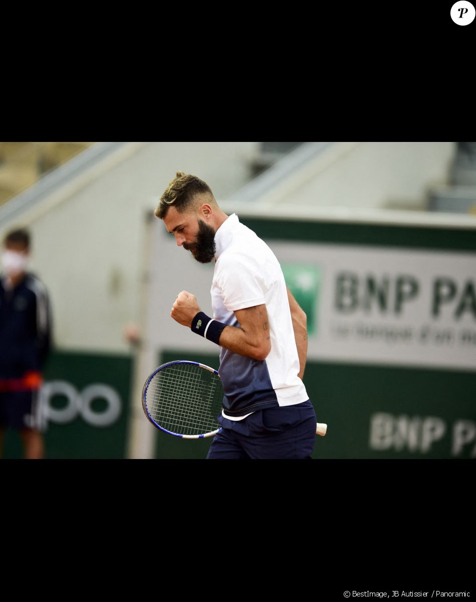 Benoit Paire (fra) - Internationaux de tennis de Roland Garros à Paris le 27 septembre 2020. © JB Autissier / Panoramic / Bestimage