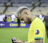 Neymar Jr. lors de la final de de la Copa America opposant le Brésil à l'Argentine au stade Maracana, à Rio de Janeiro, Brésil, le 10 juillet 2021.© Leco Viana/TheNEWS2/Zuma Press/Bestimage 