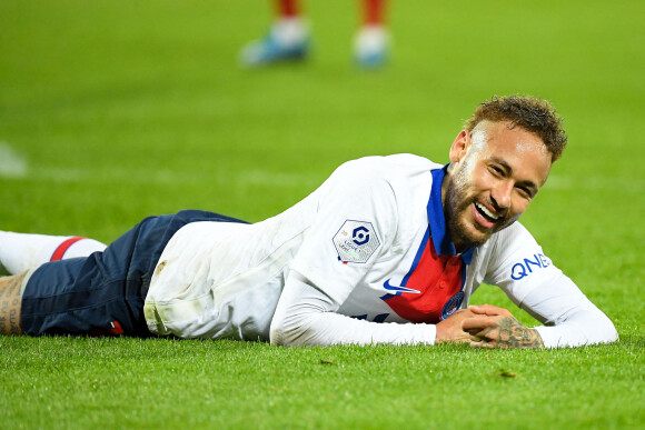 Neymar en match de Ligue 1 Uber Eats, le 23 mai 2021. © FEP / Panoramic / Bestimage 