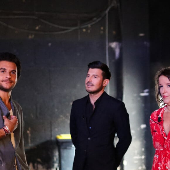 Vincent Niclo, Anne Roumanoff et Amir Haddad - Enregistrement de l'émission "La boite à secrets" N°6. Le 22 septembre 2020. © Tiziano Da Silva / Bestimage