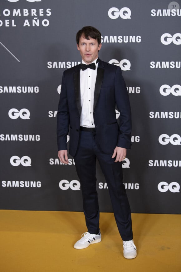 James Blunt au photocall de la soirée des "GQ Men of the Year Awards" à Madrid, le 21 novembre 2019.