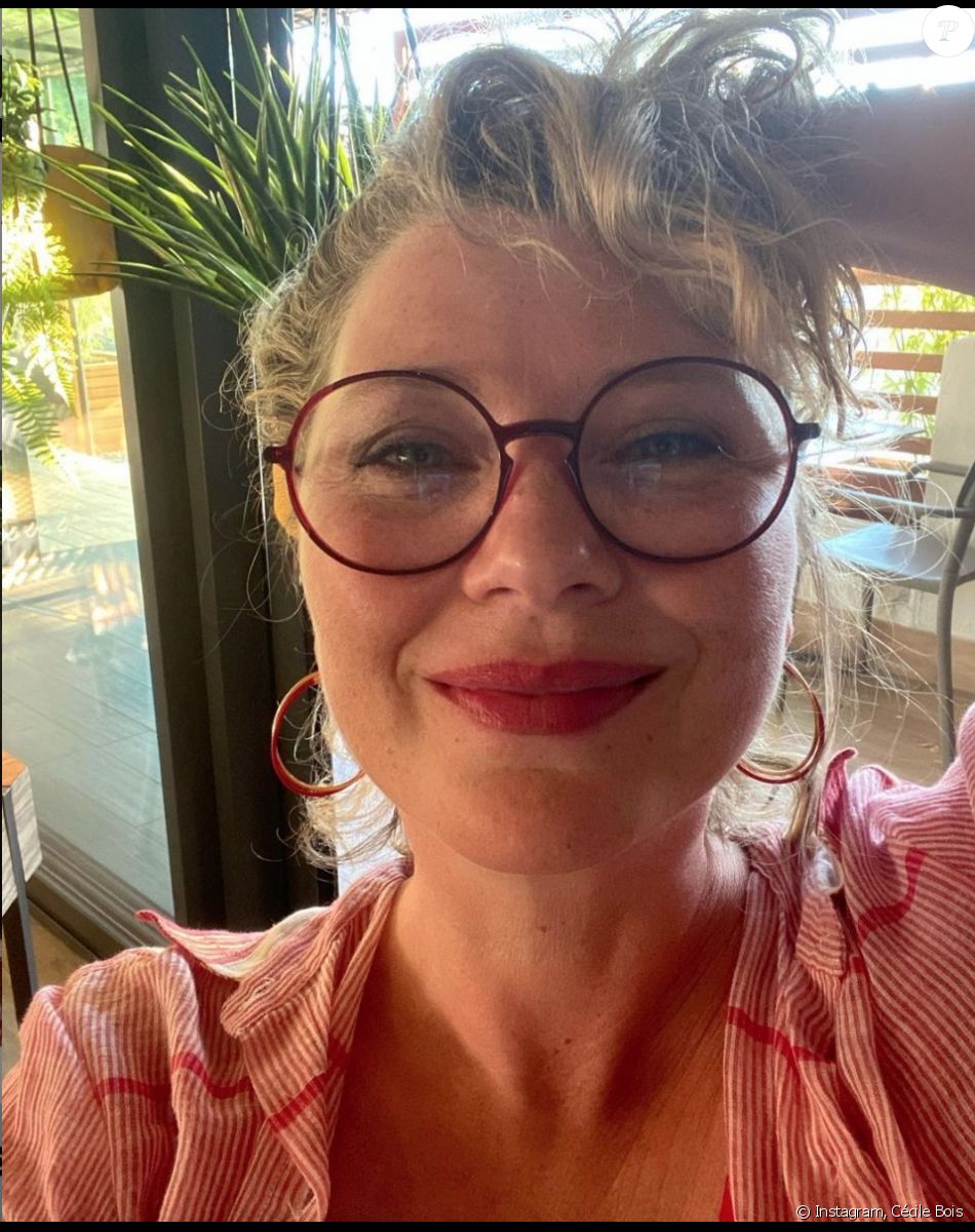 Cécile Bois sur Instagram. Le 17 juillet 2021.