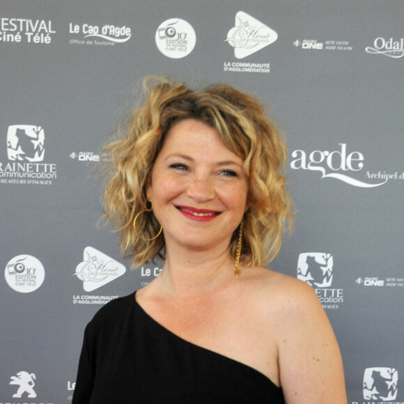 Cécile Bois au festival "Les Hérault du cinéma et de la télé" au Cap d'Agde, le 18 juin 2019. © Robert Fages / Bestimage