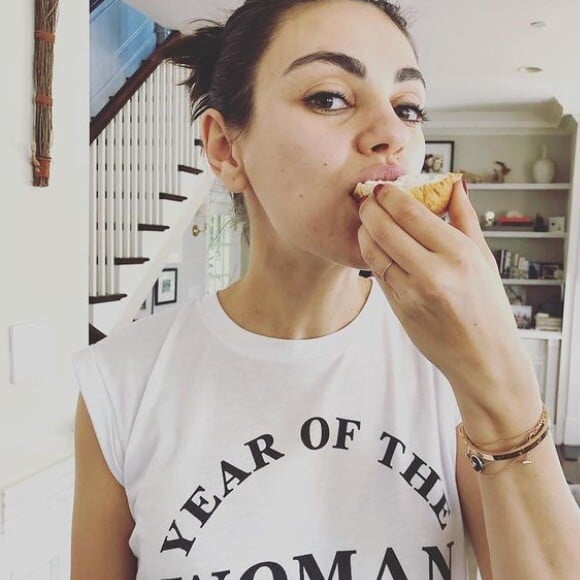 Mila Kunis sur Instagram. Le 15 décembre 2018.
