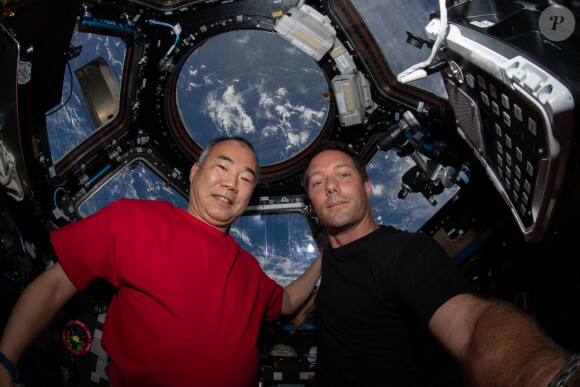 Ambiance à bord de la station spatiale internationale. © NASA/ZUMA Wire/ZUMAPRESS.com / Bestimage
