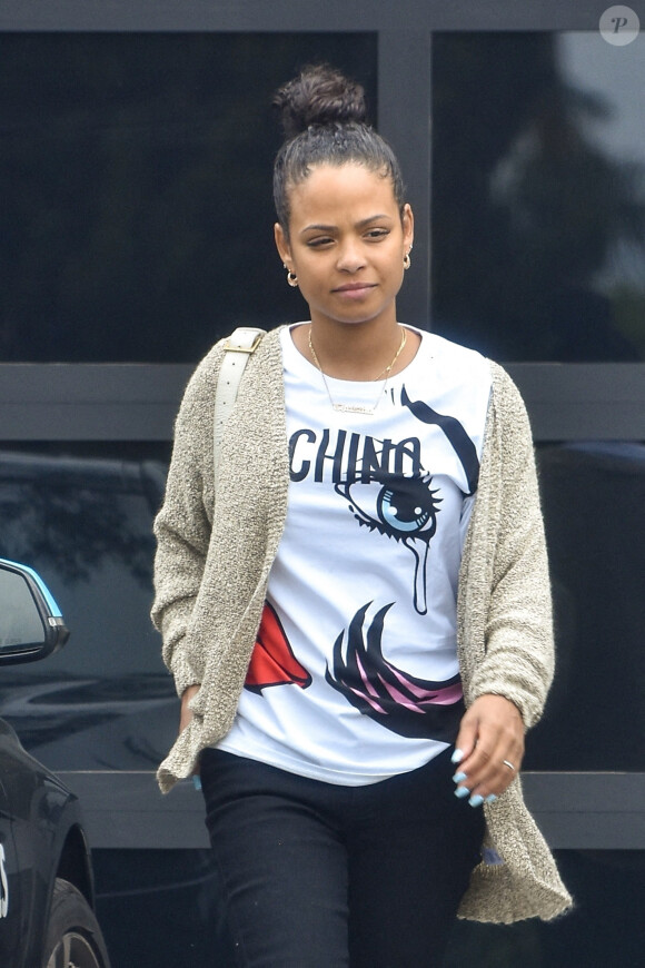 Semi-Exclusif - Christina Milian à Los Angeles, le 7 juin 2021.