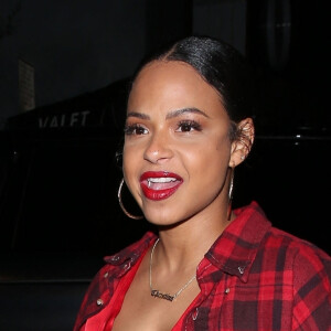 Christina Milian à la fête d'anniversaire privée du patron de "Pretty Little Things" au restaurant General Admission à Studio City, Los Angeles, Californie, Etats-Unis, le 13 mai 2021.