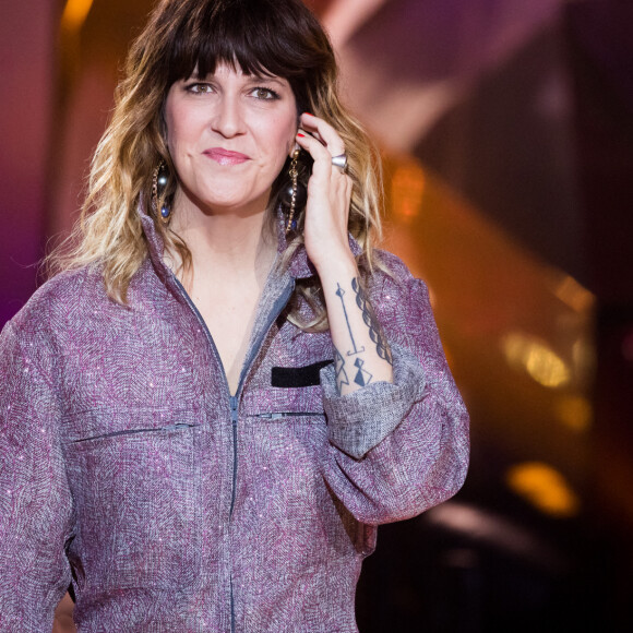 Exclusif - Daphné Burki - Grande soirée solidaire et festive "Secours Pop La Grande Soirée" au Cirque d'Hiver à Paris, diffusée en direct le 6 février sur France 2 © Tiziano Da Silva - Cyril Moreau / Bestimage