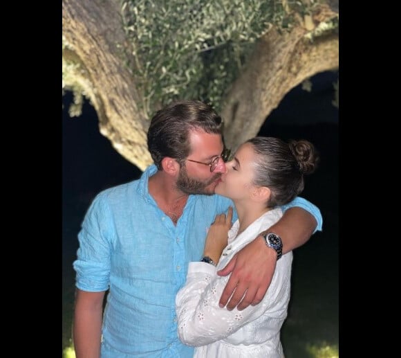 Marina Kaye et son compagnon sur Instagram. Le 29 juillet 2021.