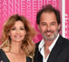 Ingrid Chauvin et son mari Thierry Peythieu durant le "Pink Carpet" des séries "Killing Eve" et "When Heroes Fly" lors du festival "Canneseries" à Cannes, le 8 avril 2018. © Bruno Bebert/Bestimage