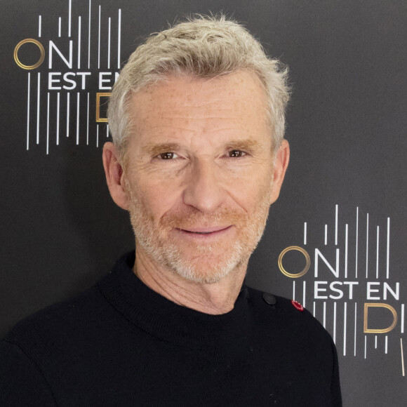 Exclusif - Denis Brogniart (Pour son livre : " Un soldat presque exemplaire " chez Flammarion) - Backstage de l'enregistrement de l'émission "On Est En Direct" (OEED), présentée par L. Ruquier, diffusée sur France 2 le 13 mars 2021. © Jack Tribeca/Bestimage
