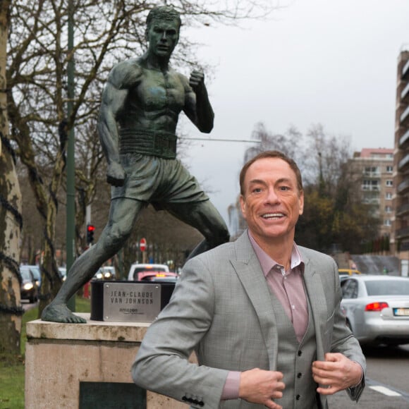 Jean-Claude Van Damme fait la promotion de la série d'Amazon intitulée "Jean-Claude Van Johnson" à Bruxelles, le 15 décembre 2017.