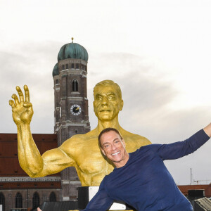 Jean-Claude Van Damme pour la série "Jean-Claude Van Johnson" à Munich, le 14 décembre 2017.