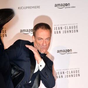 Jean-Claude Van Damme au cinéma Le Grand Rex à Paris, le 12 décembre 2017. © Veeren/Bestimage