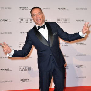 Jean-Claude Van Damme - Présentation de la série "Jean-Claude Van Johnson" par Amazon TV au cinéma Le Grand Rex à Paris. © Veeren/Bestimage