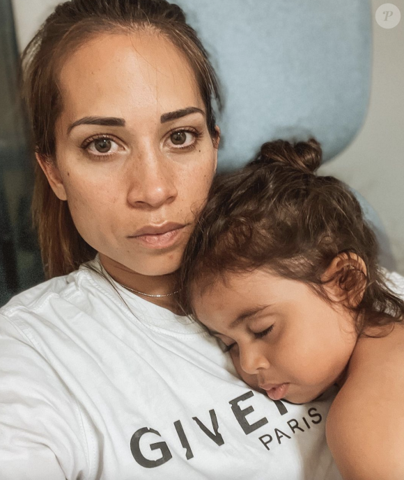 Cécilia Siharaj de retour aux urgences pour sa fille Sway - Instagram