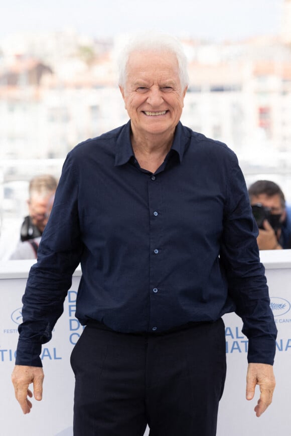 André Dussollier au photocall du film Tout s'est bien passé lors du 74ème festival international du film de Cannes le 8 juillet 2021. © Borde / Jacovides / Moreau / Bestimage