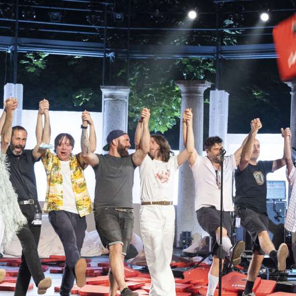 Exclusif - Philippe Katerine présente son nouvel album "Confessions" lors de son concert au Festival de Ramatuelle, le 1er août 2021. © Cyril Bruneau / Festival de Ramatuelle / Bestimage