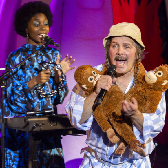 Exclusif - Philippe Katerine présente son nouvel album "Confessions" lors de son concert au Festival de Ramatuelle, le 1er août 2021. © Cyril Bruneau / Festival de Ramatuelle / Bestimage