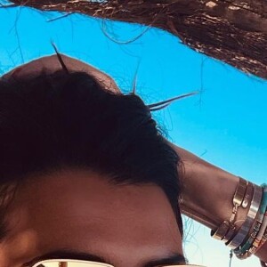 Karine Ferri lors de ses vacances en Corse, juillet 2021