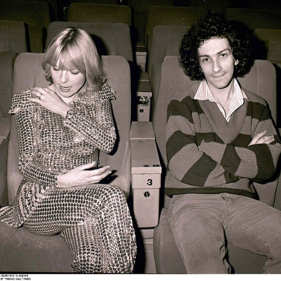 Michel Berger et France Gall à l'époque Starmania en avril 1979.