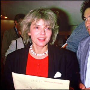 France Gall et Michel Berger au Théâtre à Paris, le 29 septembre 1986
