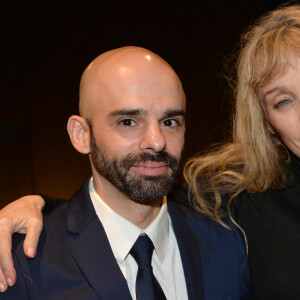 Arielle Dombasle et Ludwig Briand (Mimi Siku,Un Indien dans la ville) - Soirée de clôture du 9ème festival 2 Valenciennes le 23 mars 2019. © Veeren Ramsamy / Bestimage