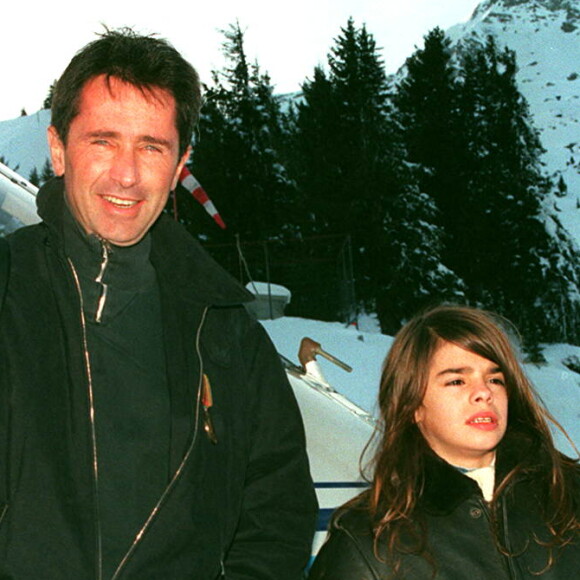 Thierry Lhermitte et Ludwig Briand au Festival du Film Français d'Avoriaz.